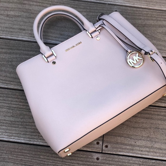 NWT Michael Kors large savannah satchel handbag - Picture 4 of 8